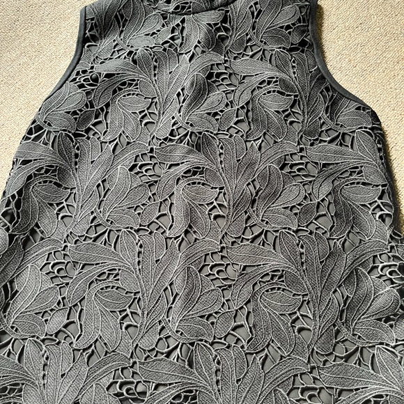 Lace High Neck Top - Picture 2 of 5